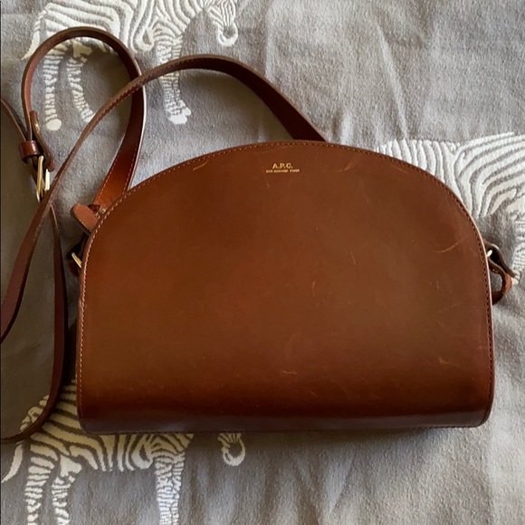 A.P.C. Handbags - A.P.C. Demi-Lune leather shoulder bag